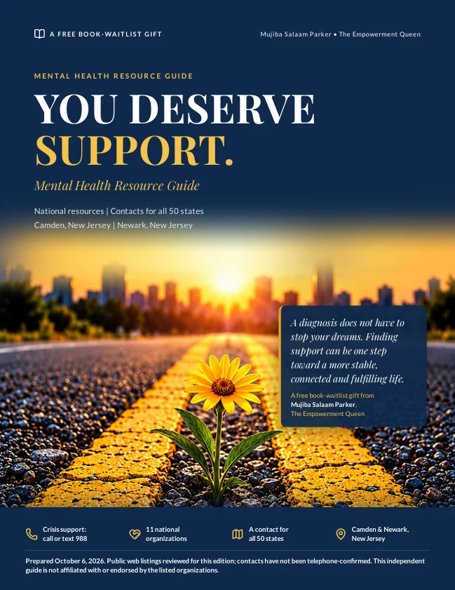 You Deserve Support: Free Mental Health Resource Guide cover